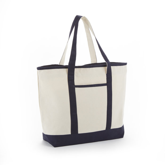 TB1100 Deluxe Tote Bag With Innerzipper. 22" W x 16" H x 6" D-135