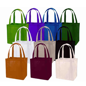 TB108 Non-Woven 100 Grams Eco Friendly Grocery Shopping Tote With Plastic Insert-0