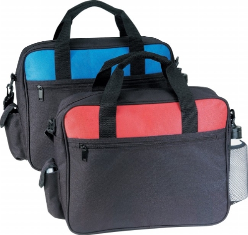 TB3200 Deluxe Business Portfolio With Cell Phone Pocket & Bottle Holder-0