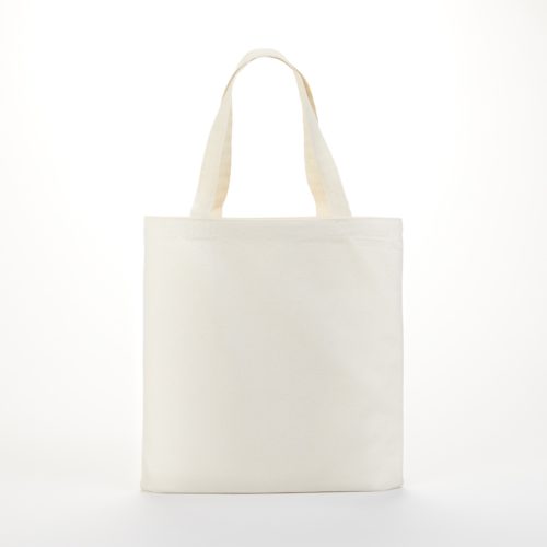 CB102. 12.oz Cotton Canvas Promo tote Bag with Web Handles 15"W x 16"H -0